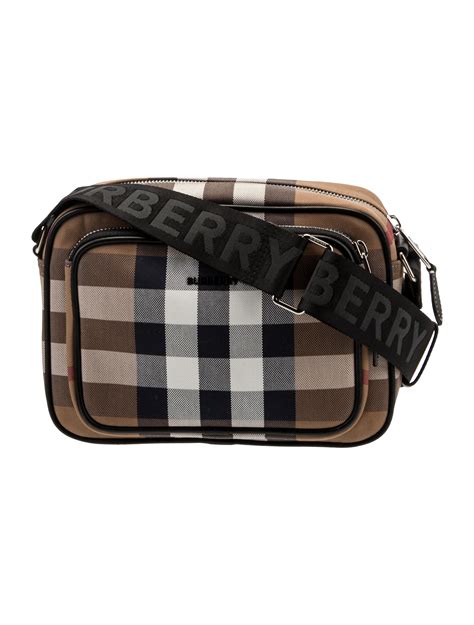 Burberry Paddy Vintage Check Canvas Crossbody 